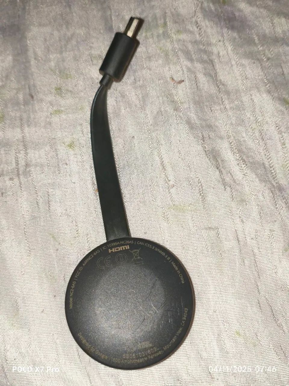 Chromecast usado64289871665281121