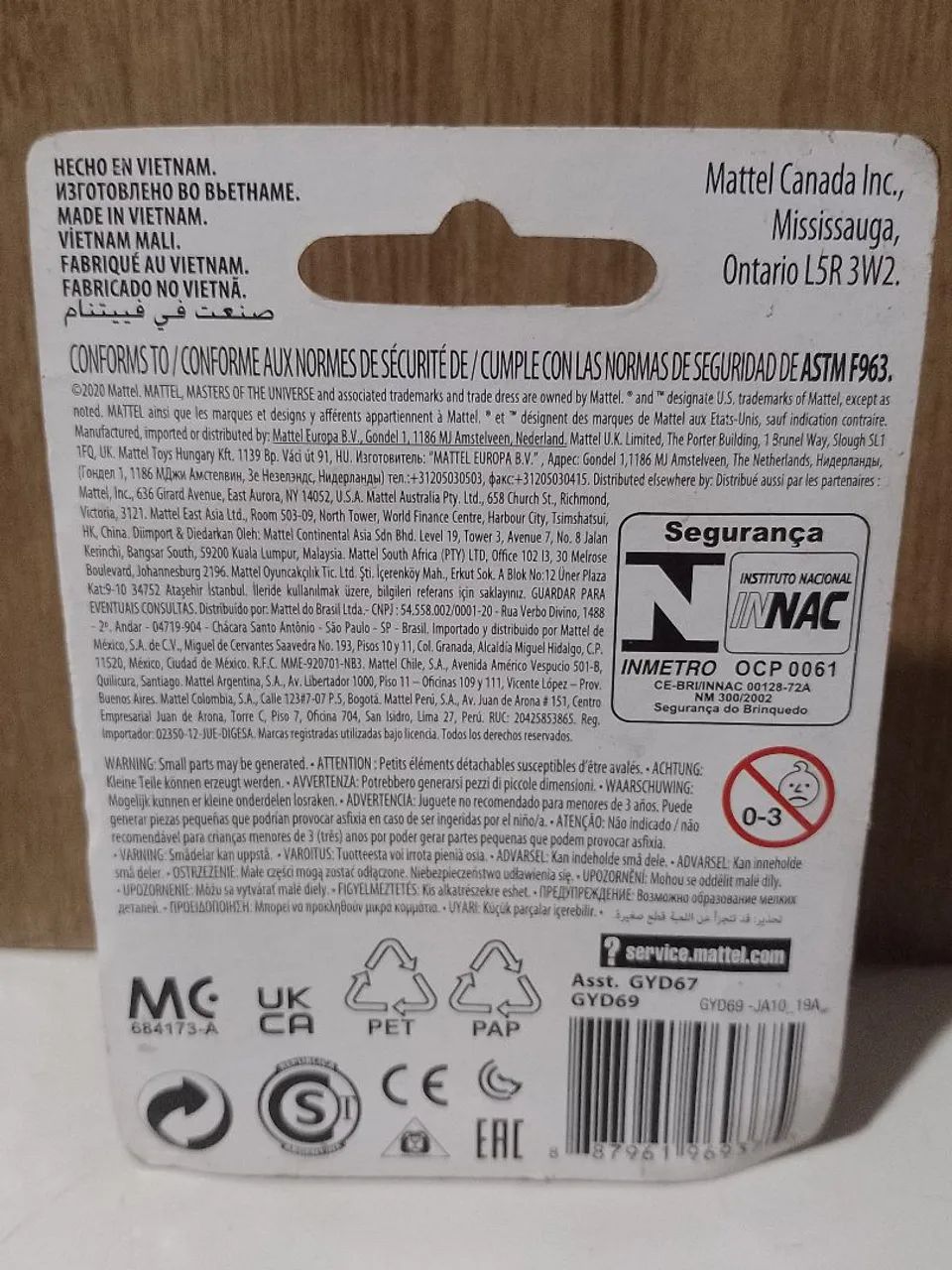 BONECO SKELETOR MICRO - MATTEL - Foto 3