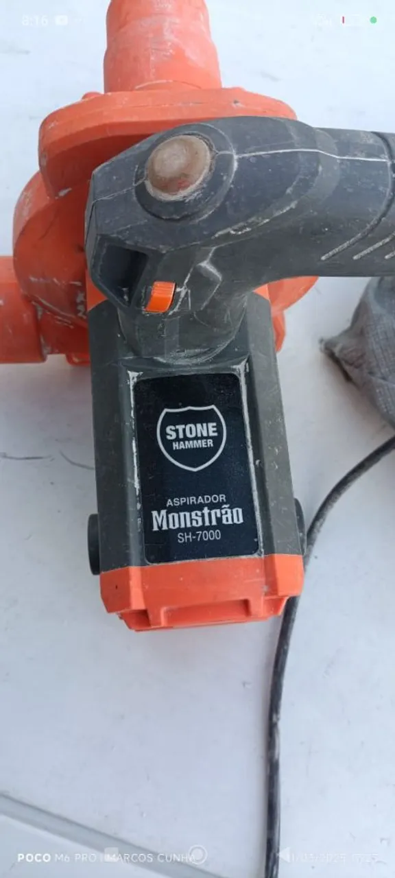 Aspirador de Pó Stone Hammer Monstrão SH-7000