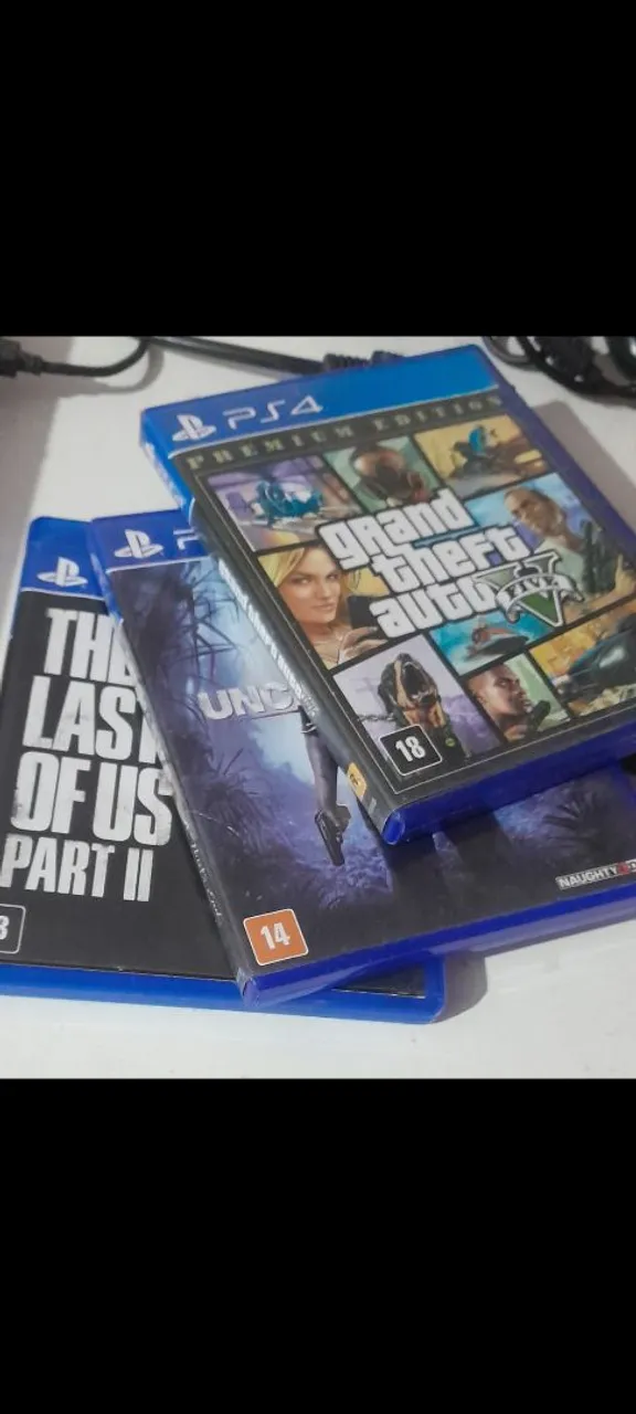Jogos de Playstation 4 pro 1t