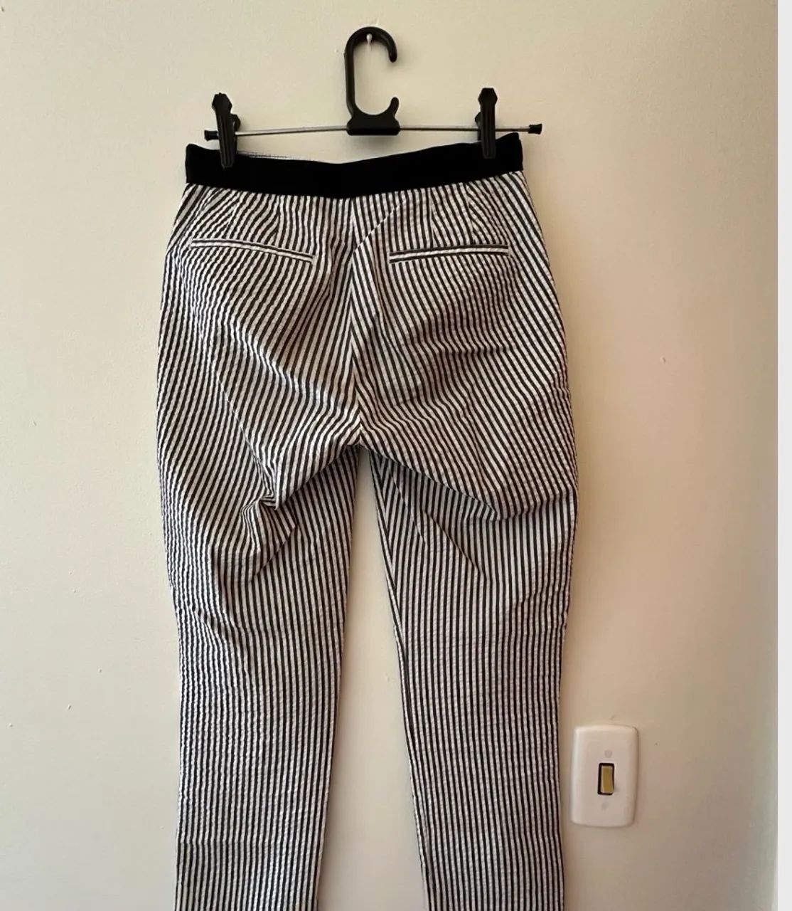 Calça listrada zara  - Foto 4