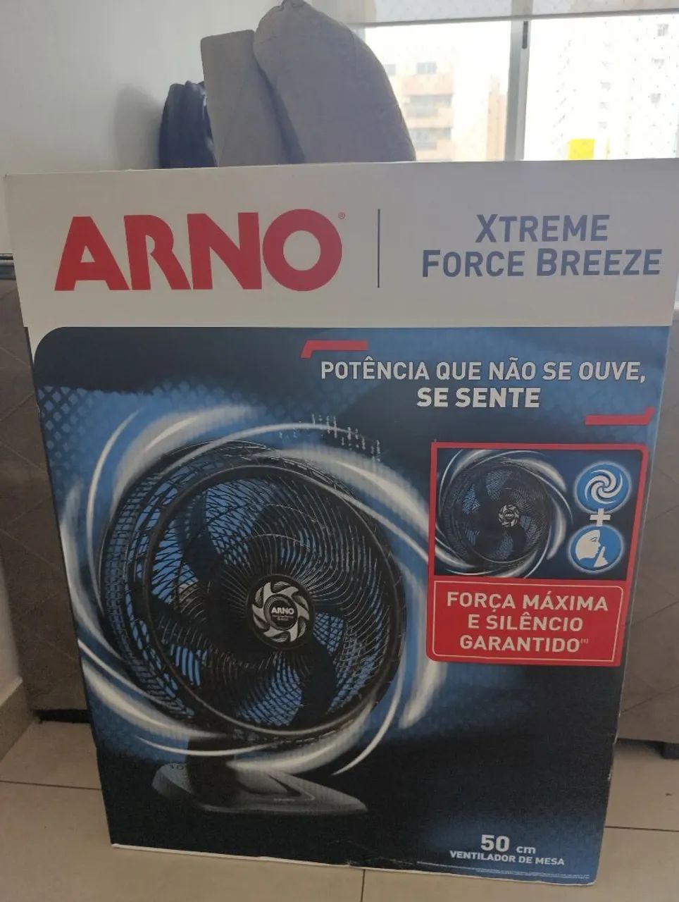 Ventilador de Mesa Arno Xtreme Force Breeze 50cm