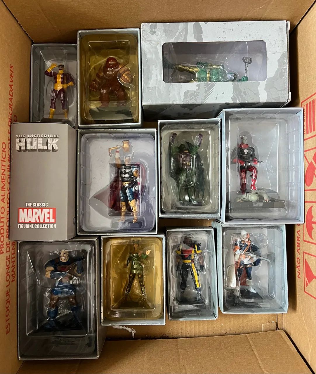 Miniaturas Eaglemoss Marvel e DC