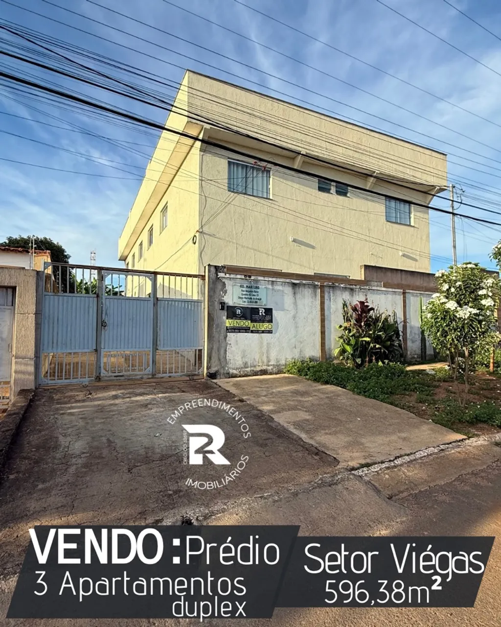 Vendo Prédio com 3 apto duplex, próximo ao Ginásio de Esportes. Luzia?nia/GO COD.532