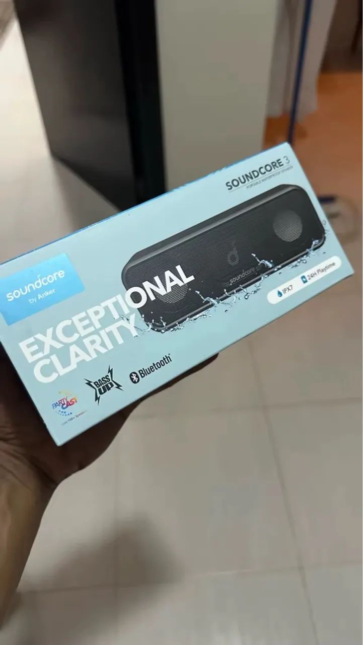 Anker Soundcore 3 Caixa de Som Bluetooth 16W Bass Up Lacrada  - Foto 2