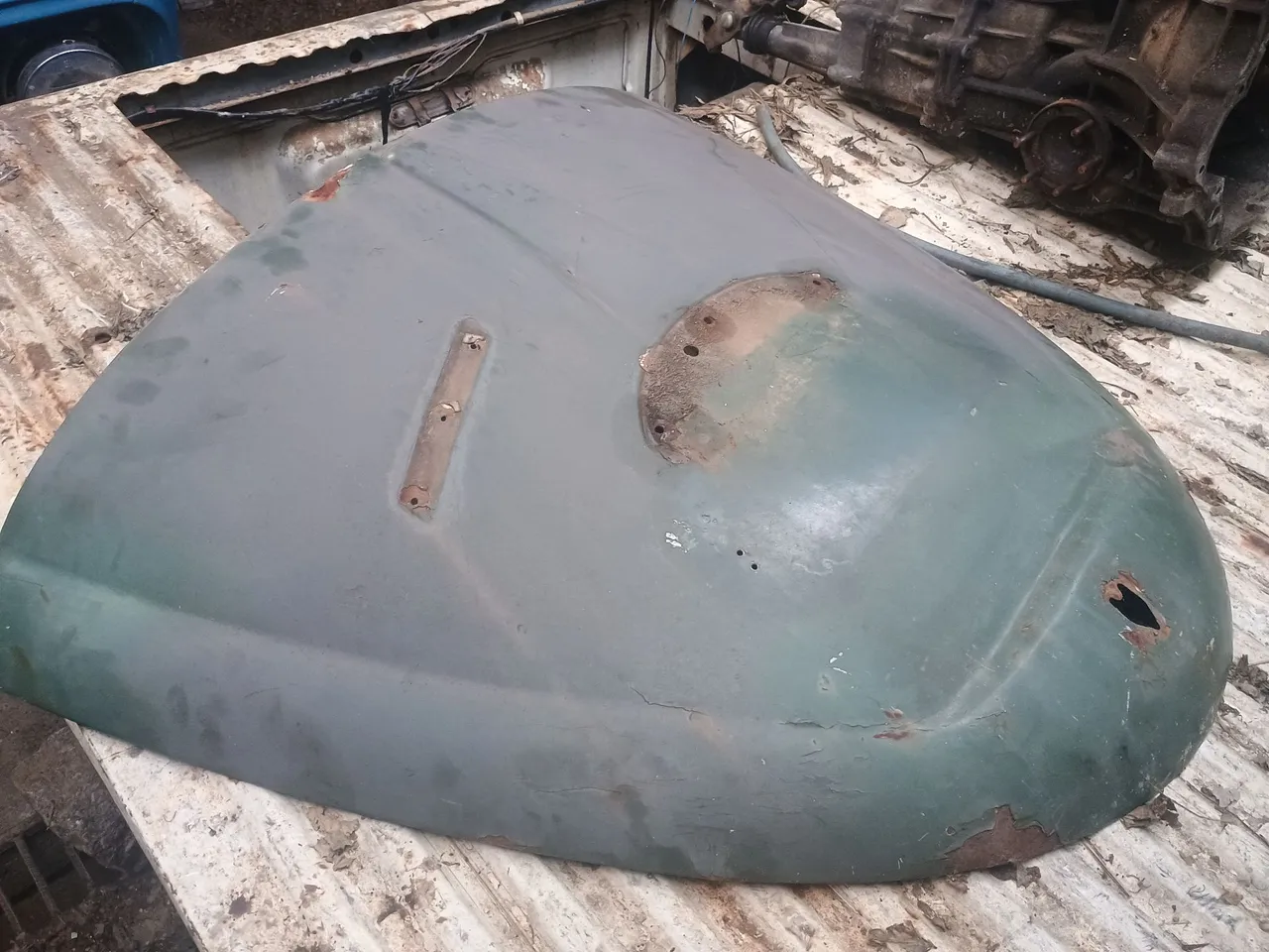 Fusca 1969 tampa traseira original