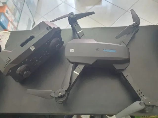 Drone Zangão - E88 Pro Dobrável Camera Quadcopter Controle Remoto + Bolsa de Armazenamento - Foto 3