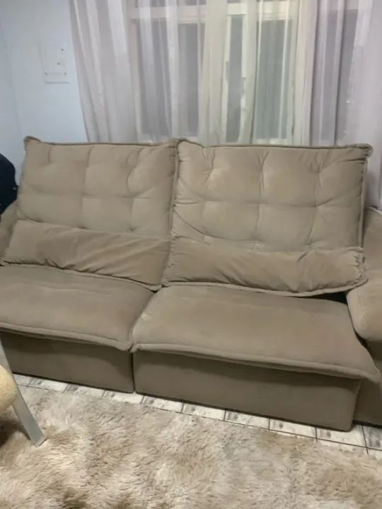 Sofá retrátil e reclinável - Foto 4
