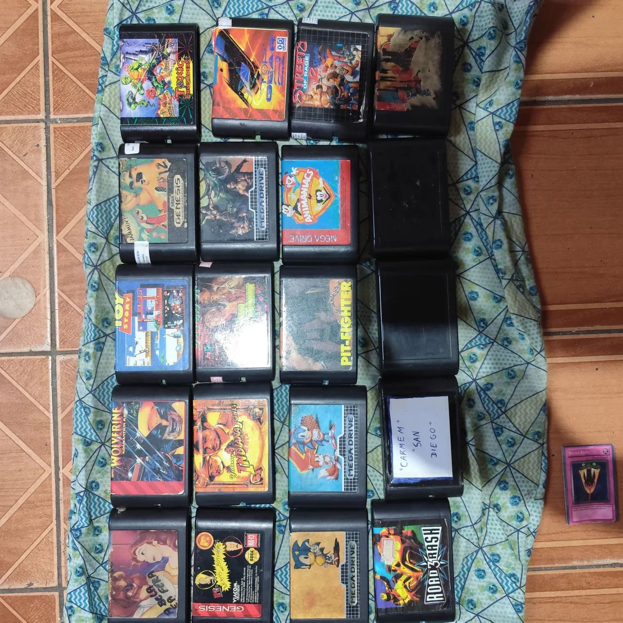Catuchos de Jogos para Sega Genesis cada fita um valor