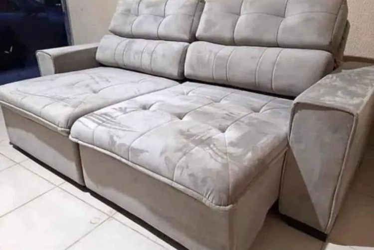 Vendo sofás retráteis e reclináveis 2 metros e 30 novos de fábrica  - Foto 5