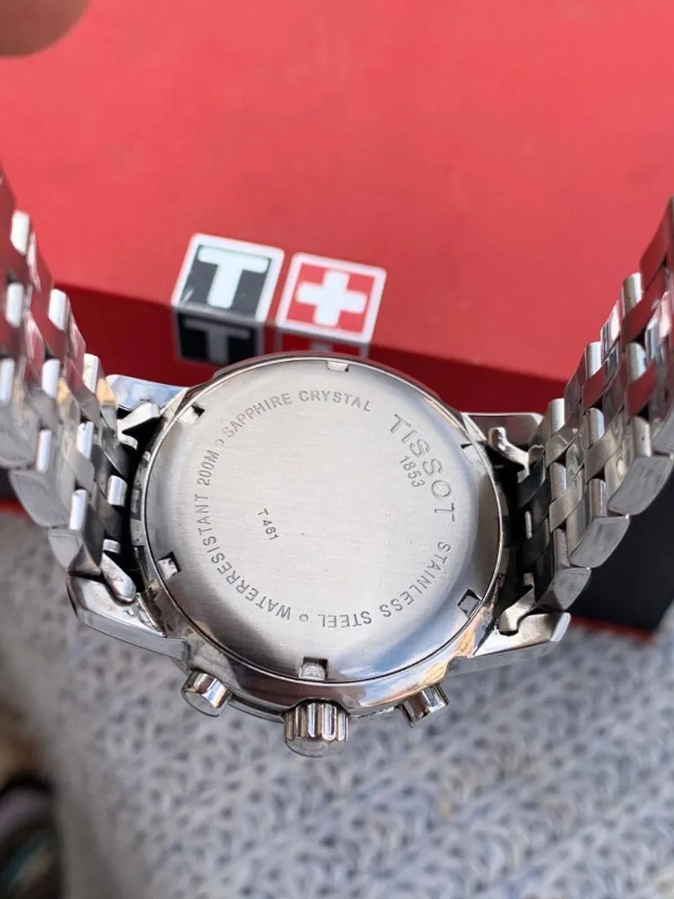 Relógio TISSOT PRC 200 FUNCIONAL FUNDzo BRANCO - Foto 5
