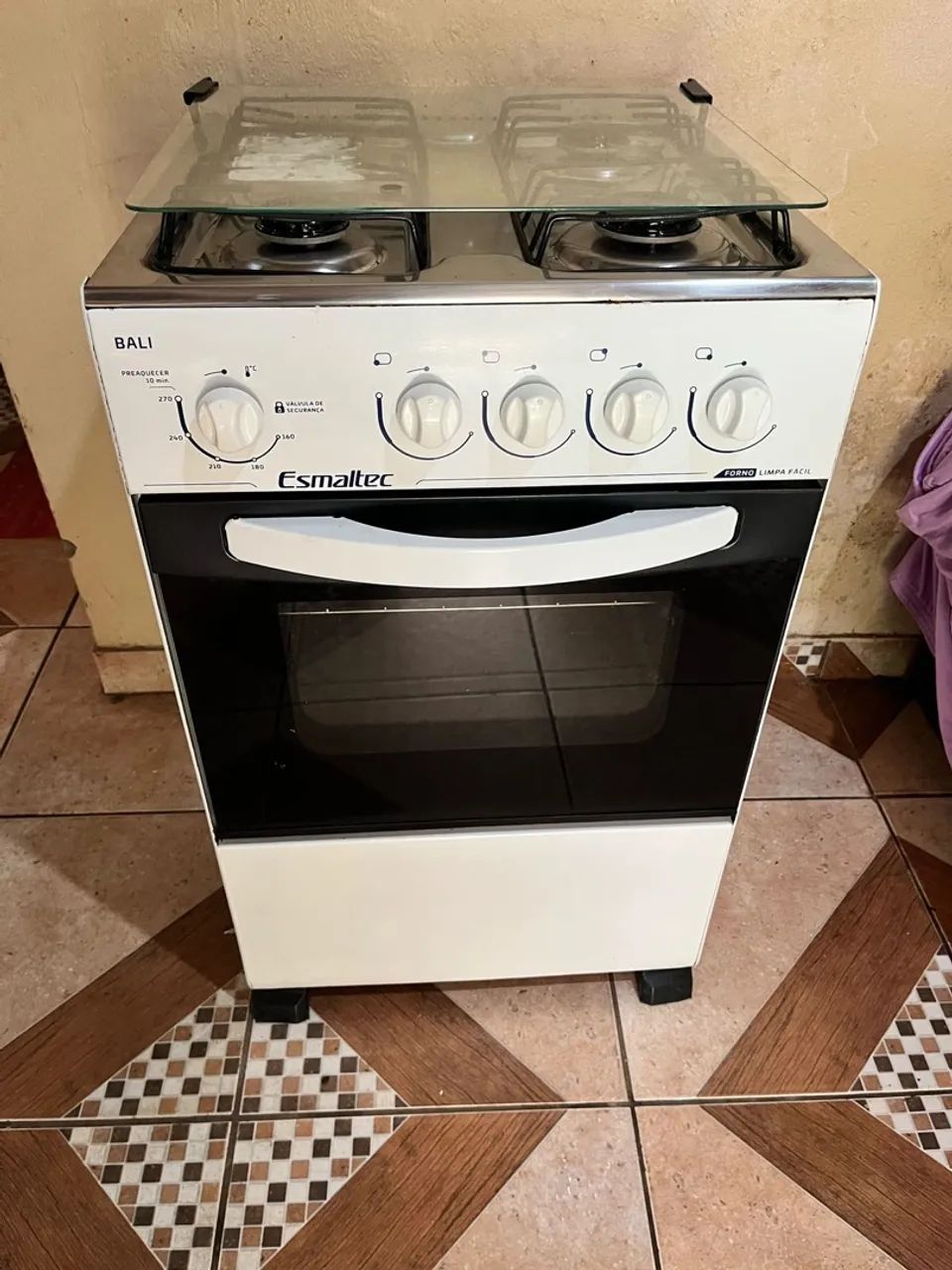 Fogão a Gás Esmaltec Bali 4 Bocas