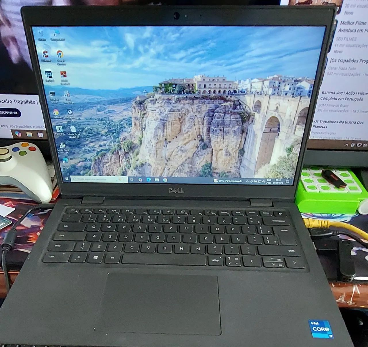 Notebook Dell i7 16gb  tela 8k - Foto 2