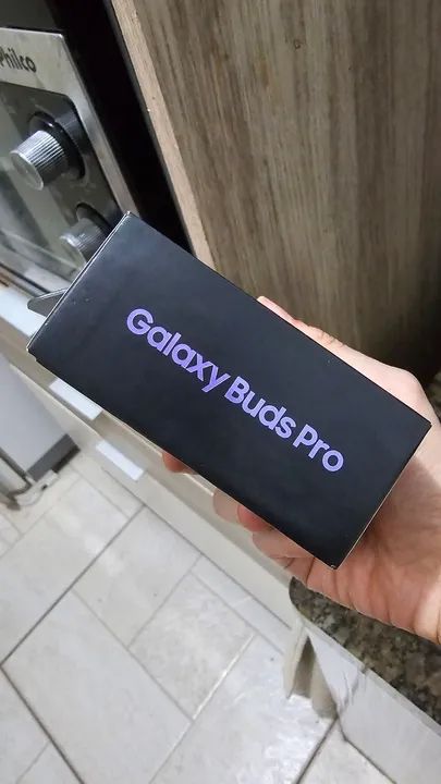 Caixa do Galaxy Buds Pro Violeta - Foto 2