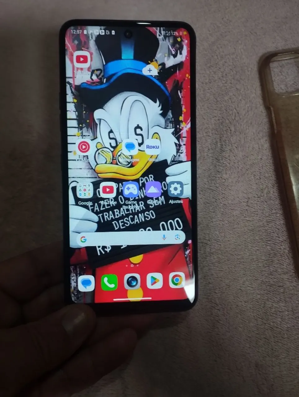 LG K 52, aparelho em estado de novo