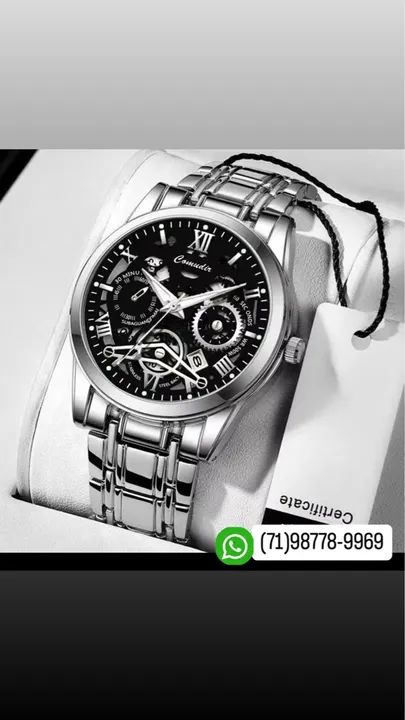 Relógio masculino resistente  - Foto 2