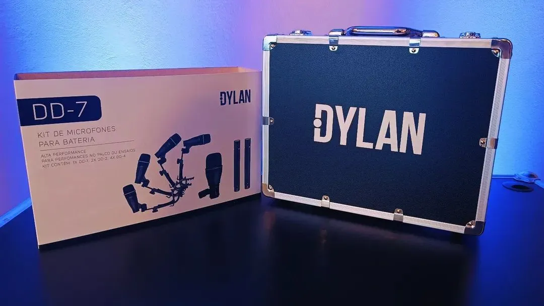 Kit de Microfones Dylan DD-7 para Bateria