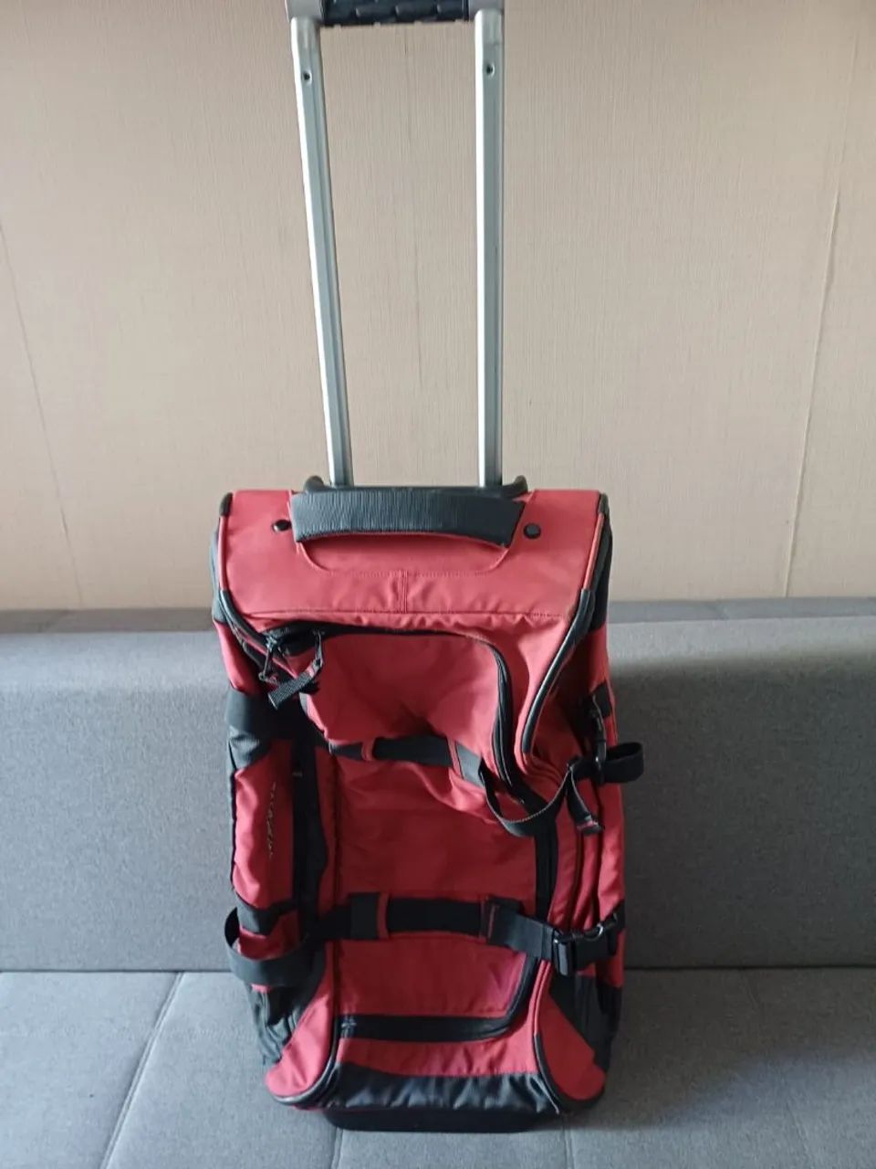 Mala de Viagem com Rodinhas Vermelha da Janspot 