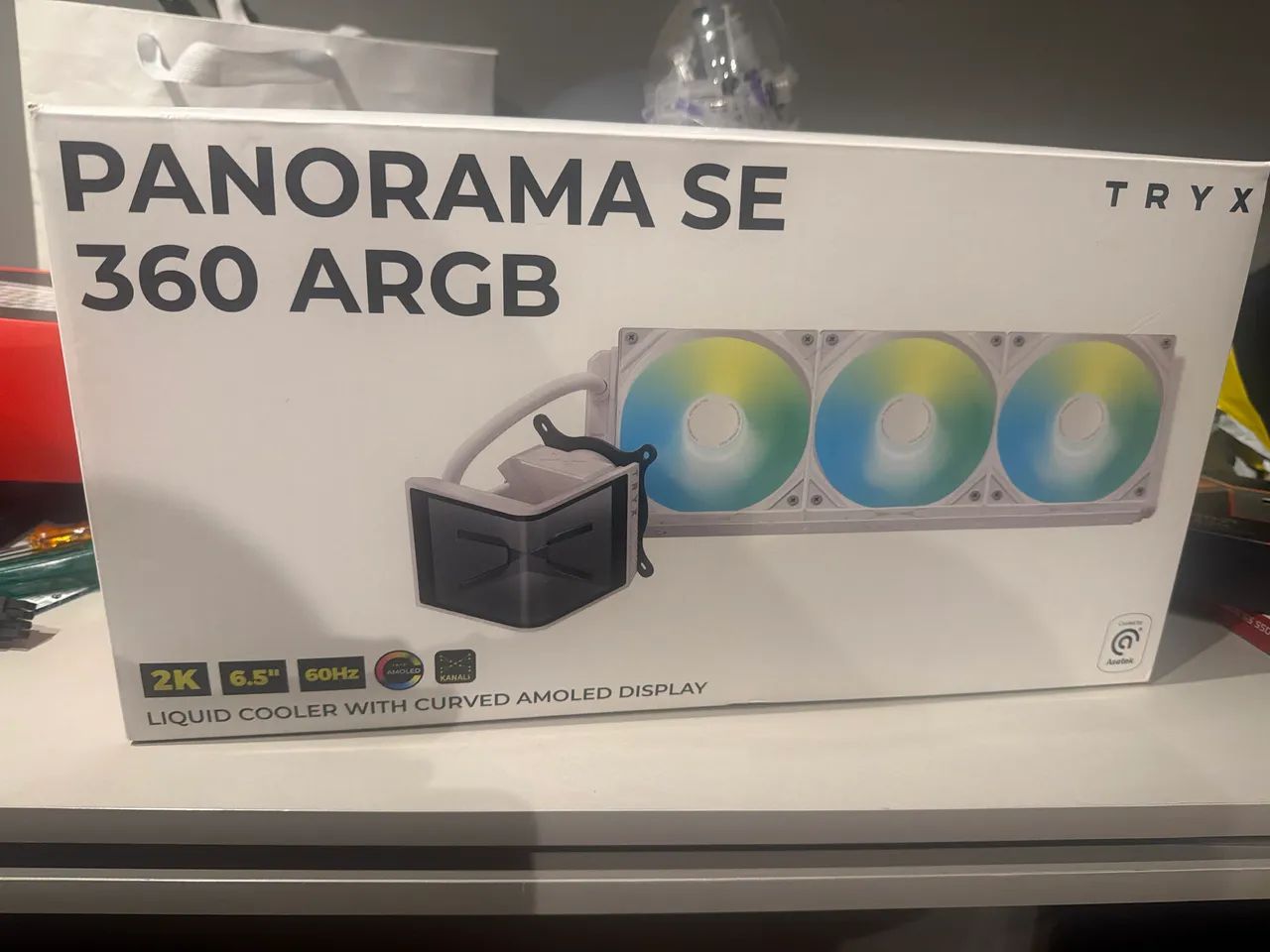 Water Cooler 360mm ARGB Panoramic TRYX, Sealed