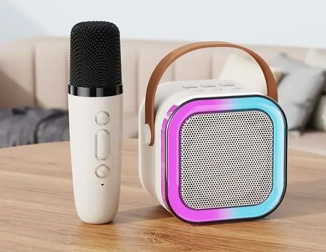 Caixa De Som Bluetooth 2 microfones (Entrega) - Foto 2