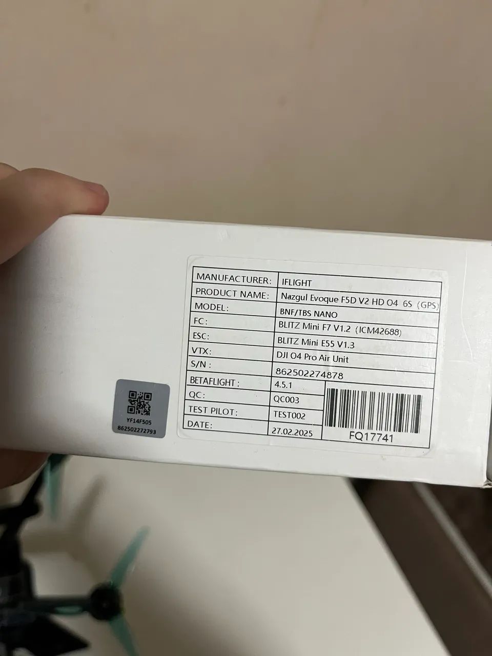 iFlight Nazgul Evoque F5D V2 O4 DJI HD Pro - Foto 4
