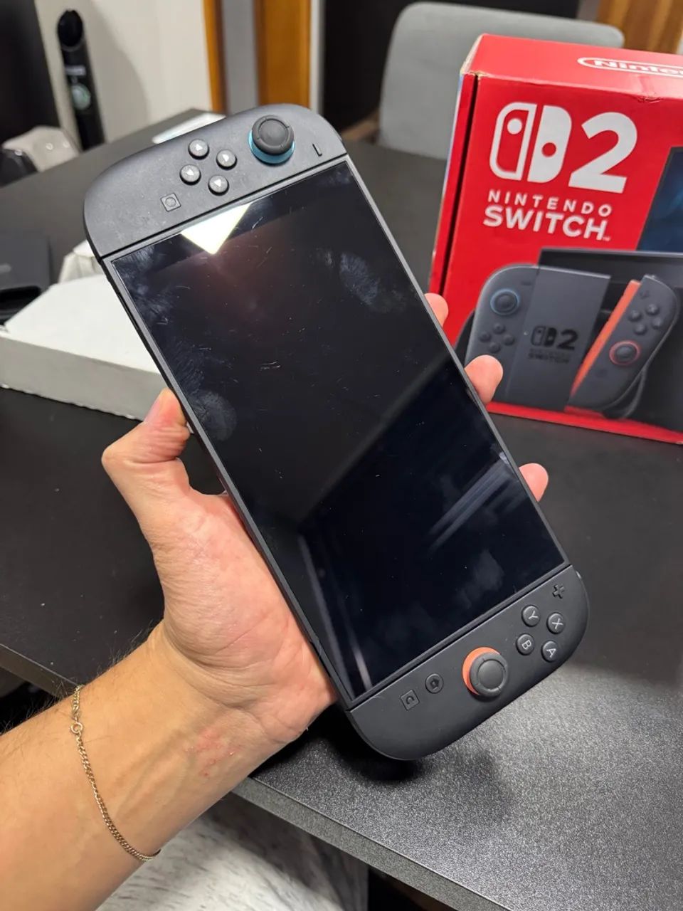 Nintendo Switch 2 usado com nf e garantia  - Foto 4