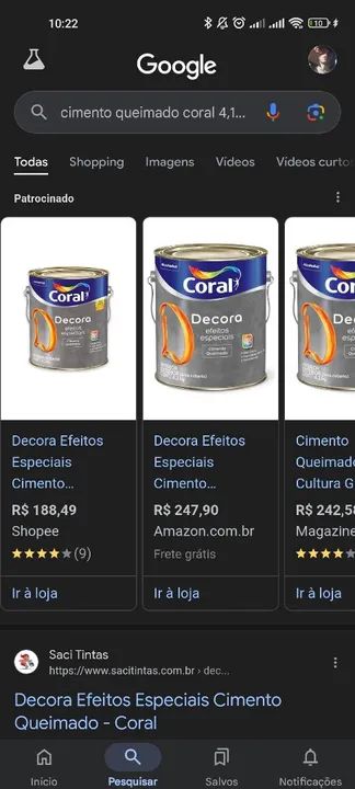 Coral Cimento Queimado 4,1kg - Foto 2