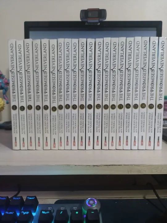 Coleção Mangás The Promised Neverland Completo 1 ao 20 Pouco Usado - Foto 3