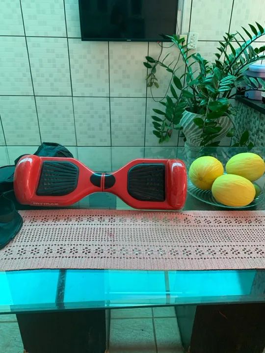 Hoverboard skate elétrico, comprado em 2022.