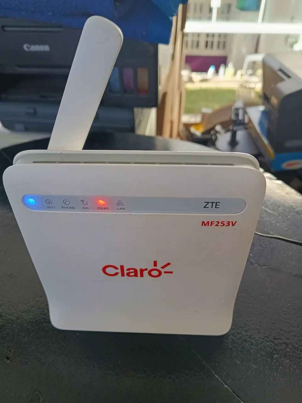 Vendo modem Roteador Zte Mf253m Lte Wireless Chip 4gmax, desbloqueado. LEIAAA. - Foto 6