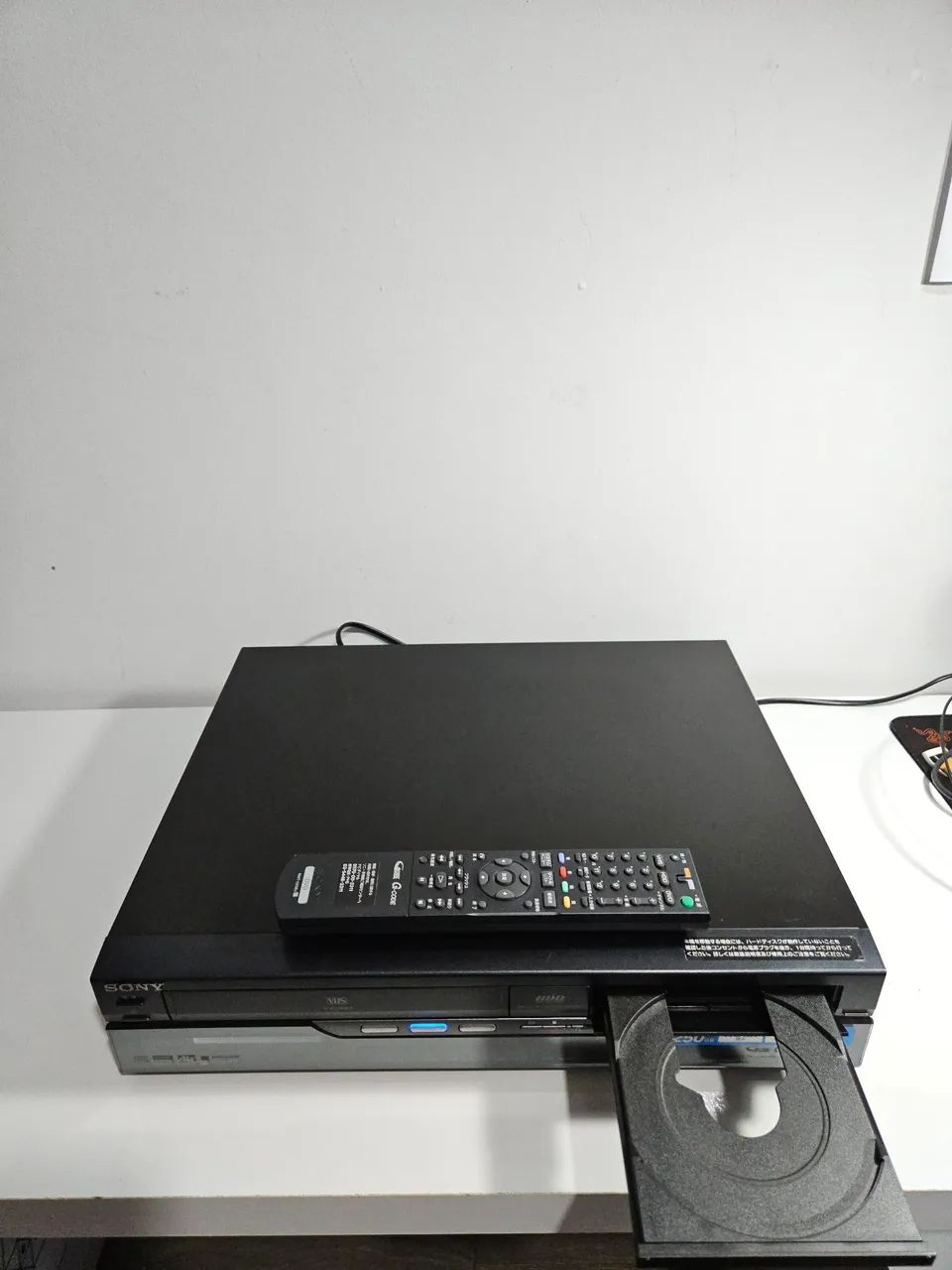 Gravador Sony RDZ-D60V DVD/VHS/HDD 250GB HDMI - DVD, Blu-Ray e