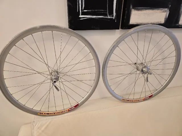 Rodas White Industries USA - Aro 26 - ÚNICAS no Mundo - Foto 5