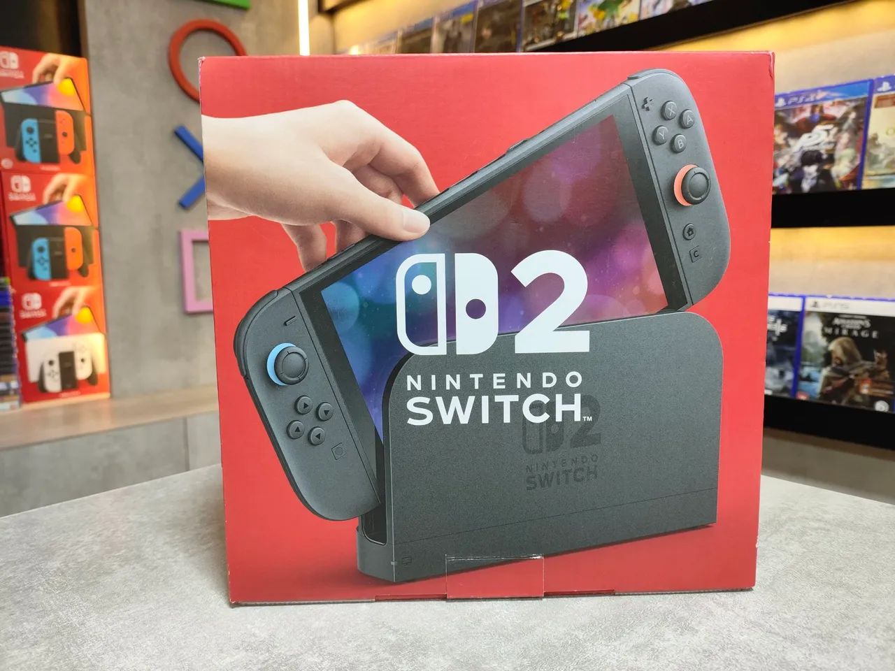 Nintendo Switch 2 Novo Lacrado Loja Física em Curitiba desde 1997 Garantia de 1 Ano  - Foto 2