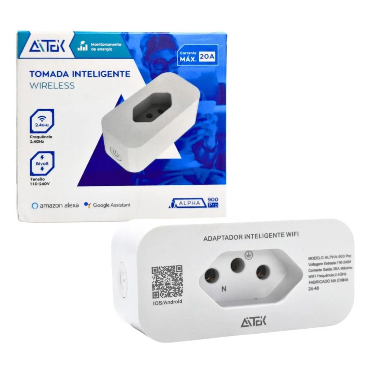 ADAPTADOR TOMADA INTELIGENTE ALPHA-900PRO<br>