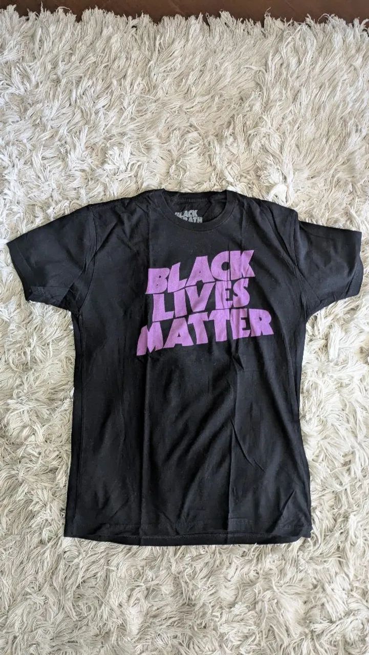 Camiseta Black Sabbath "Black Lives Matter" | Original | Edição Limitada | EUA