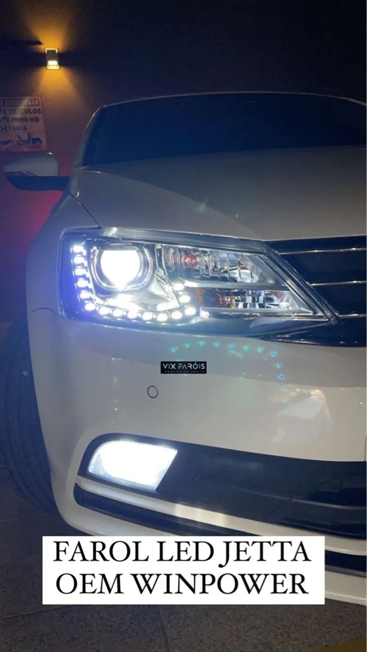 Farol Full Led Jetta Modelo OEM Winpower  - Foto 5