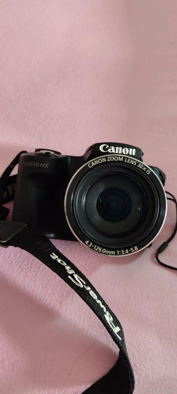 Câmera Canon SEMI NOVA  SX510 HS ZOOM LE'NS 30X15