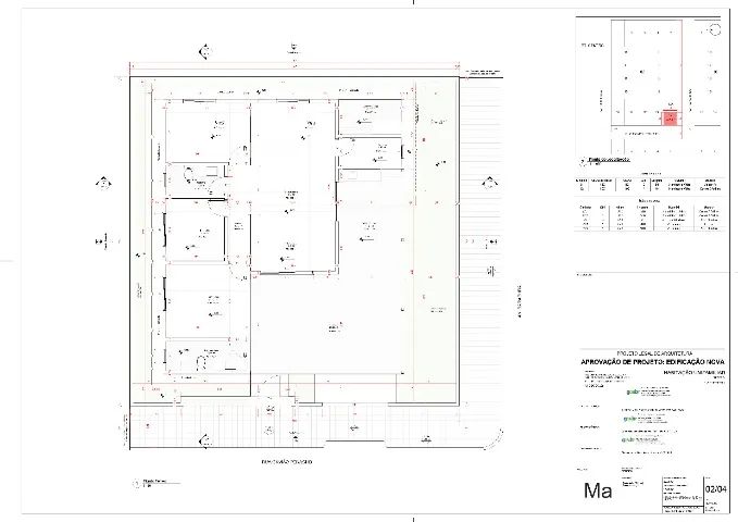 Projeto para aprovação - Arquiteto 