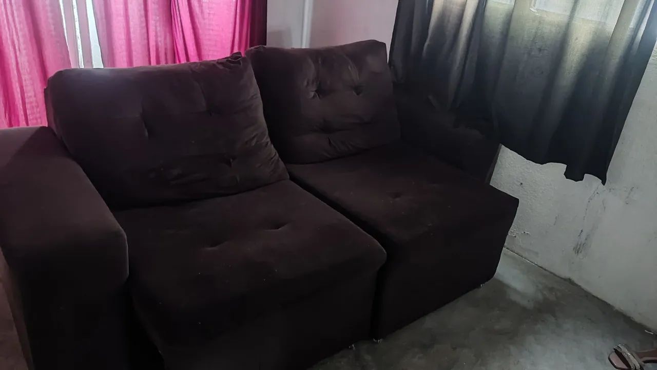 Sofá 2 lugares em tecido aconchegante - Foto 2