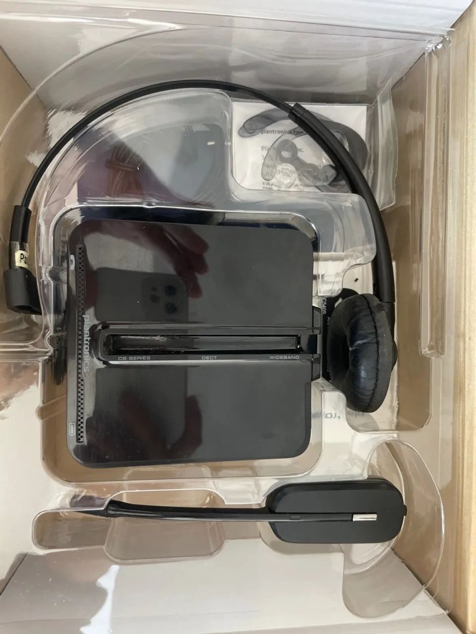 Headset sem fio plantronics