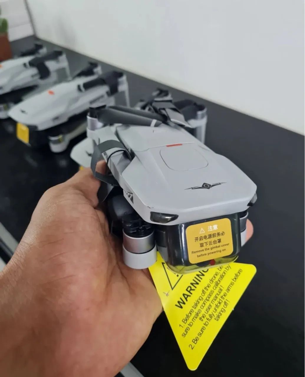 Drone Kf 102  Quadcopter com Câmera e Luzes LED - Foto 3