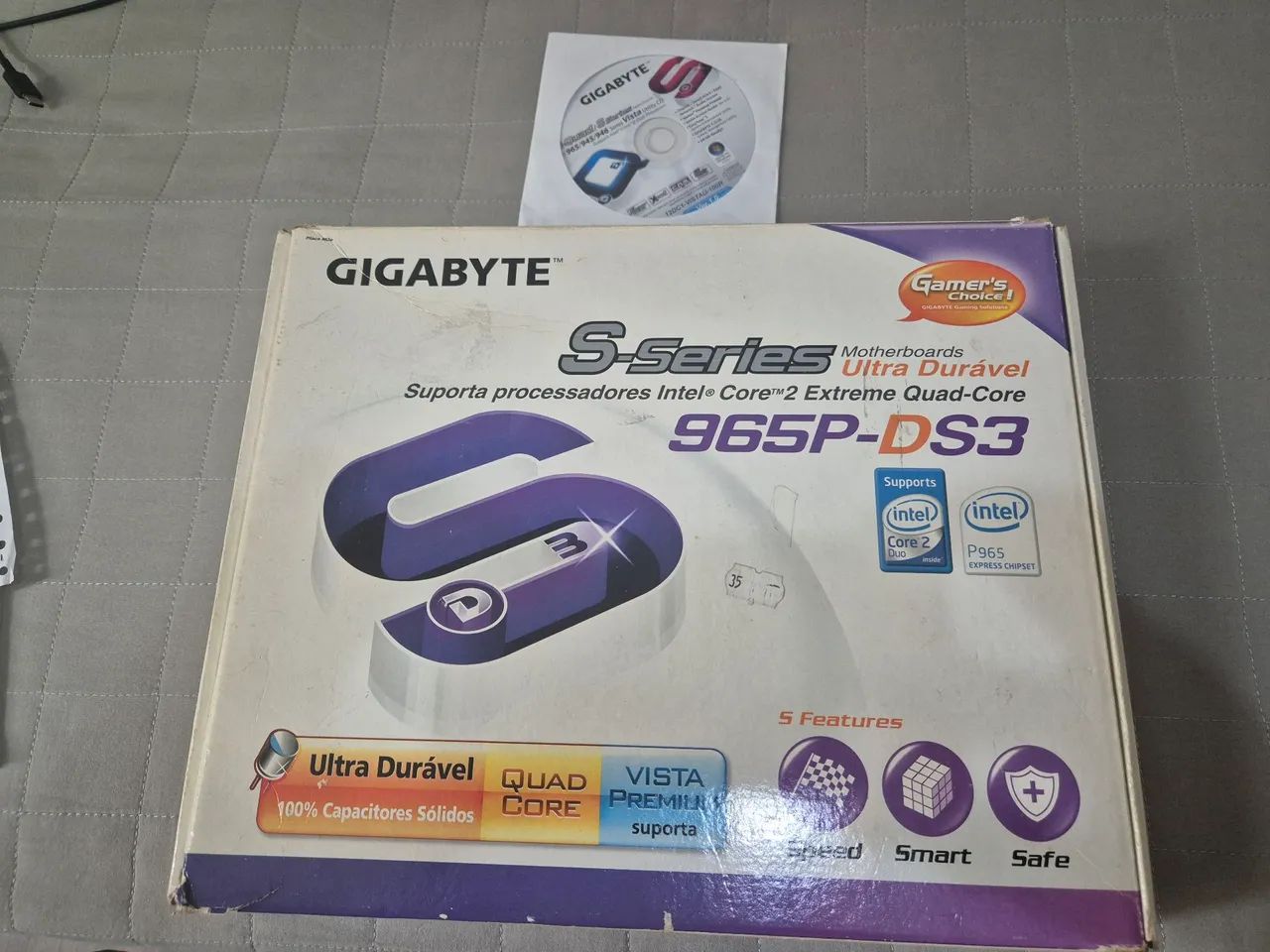 Placa Mãe Gigabyte GA-965P-DS3 - Foto 4