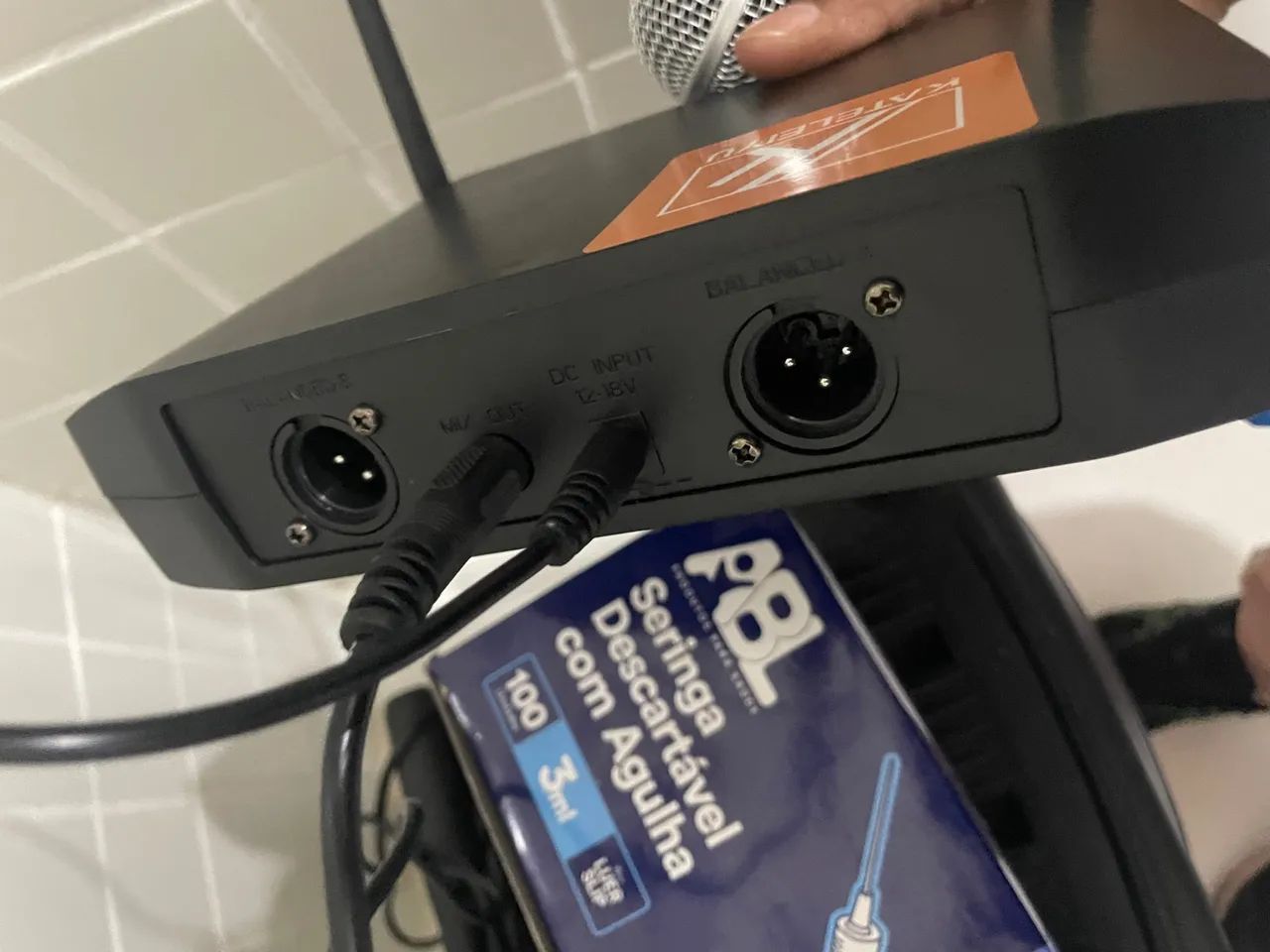 Microfone SM58 4 canal  - Foto 3