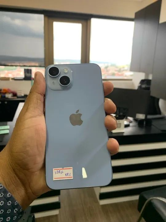 APARELHO ZERO IPHONE 14 BLUE - Foto 2
