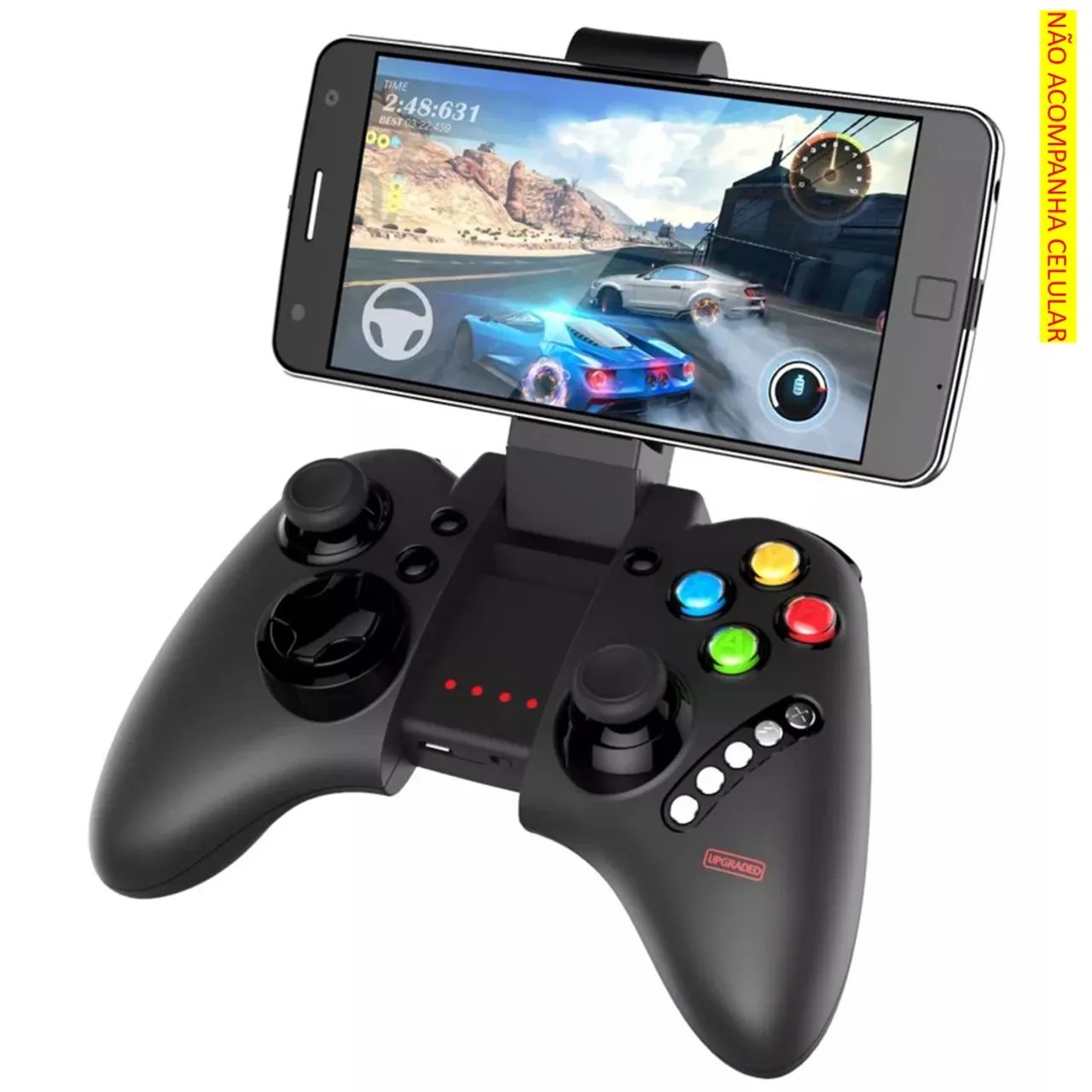 Controle Gamepad Bluetooth para Android, iPhone, P3, P4, PC - Ípega em São Luís ma