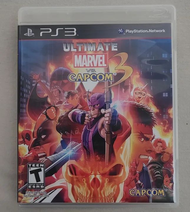 Ultimate Marvel vs. Capcom 3 - PS3 impecável 