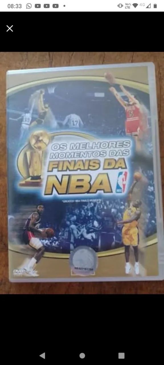 DVD original basquete NBA 