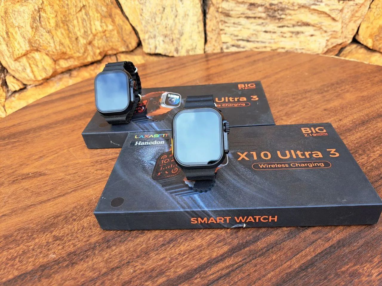Smartwatch relogio x10 super tela amoled 30 funcoes 