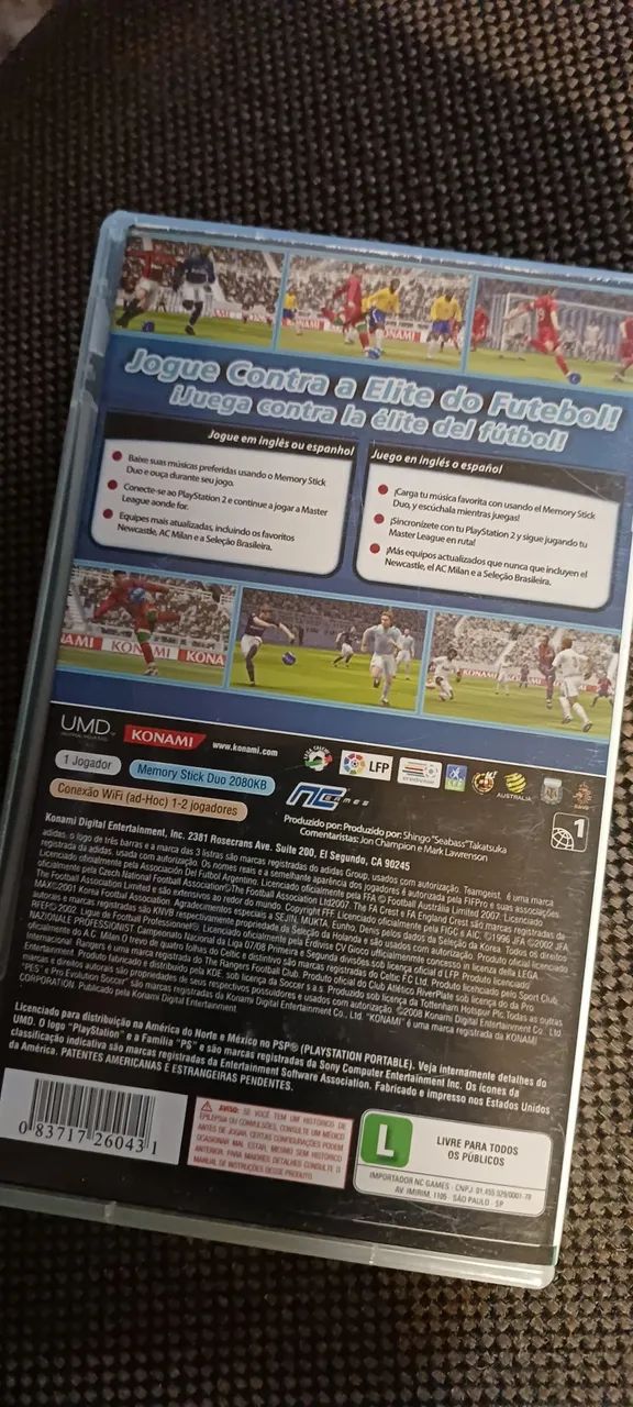 PES 2008 - PSP - Foto 3
