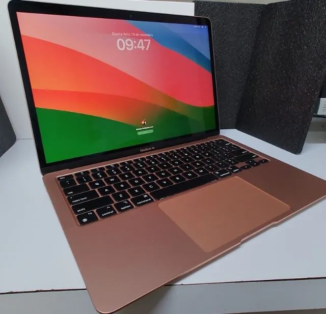 MacBook AIR M1 2020 Rose Gold - Apple M1 579c-A2337; 8gb RAM; SSD